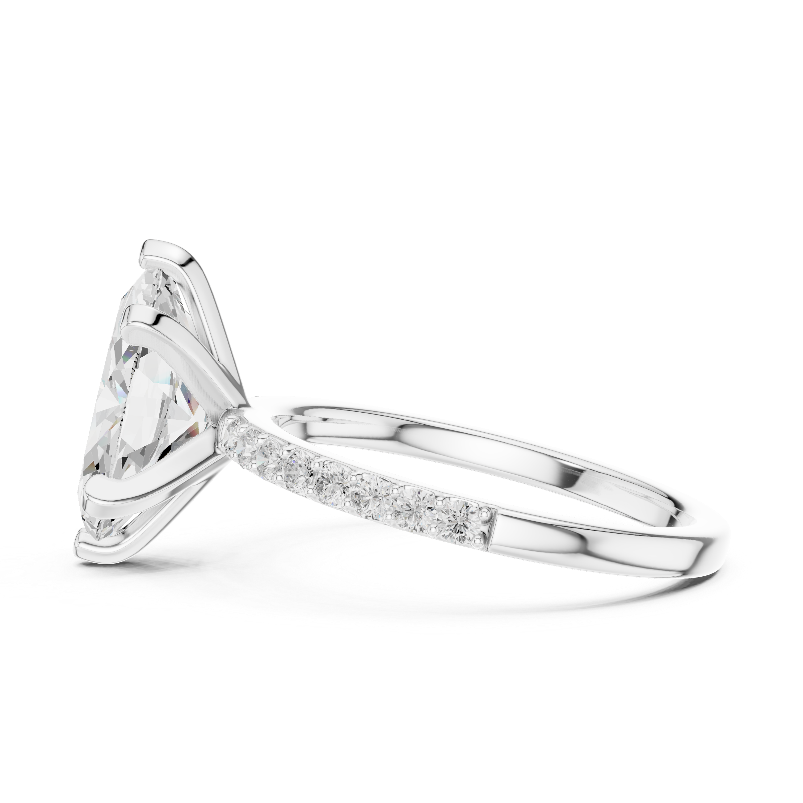Crystal Serenity Lab Grown Diamond Ring