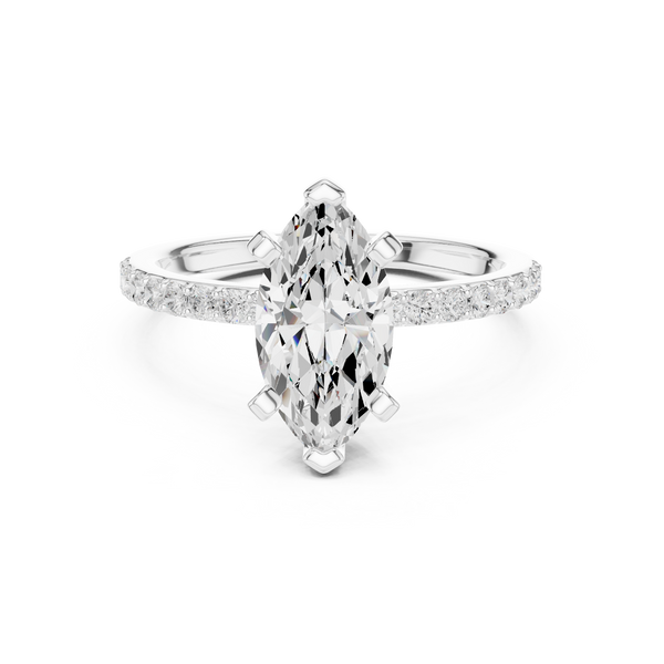 Crystal Serenity Lab Grown Diamond Ring
