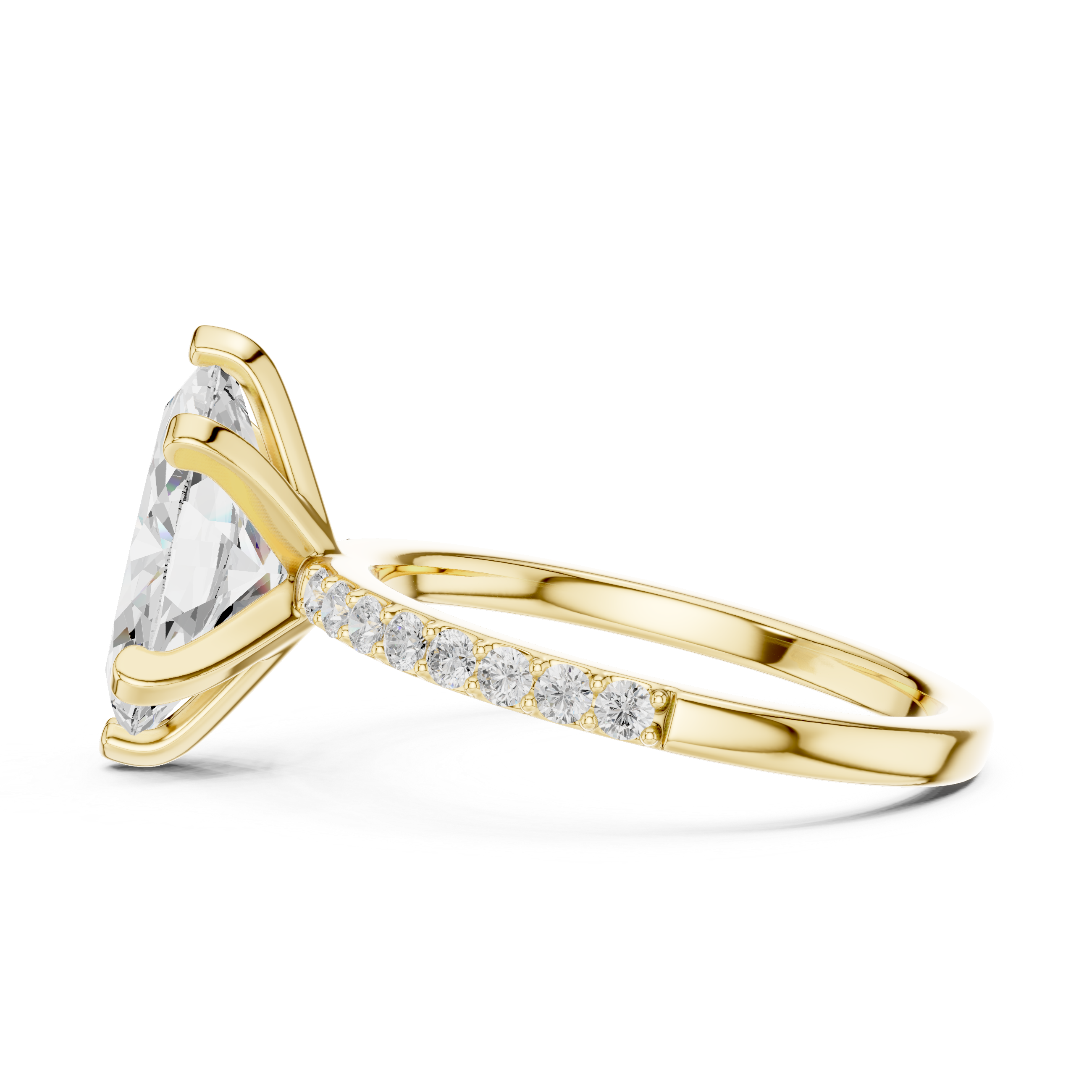 Crystal Serenity Lab Grown Diamond Ring