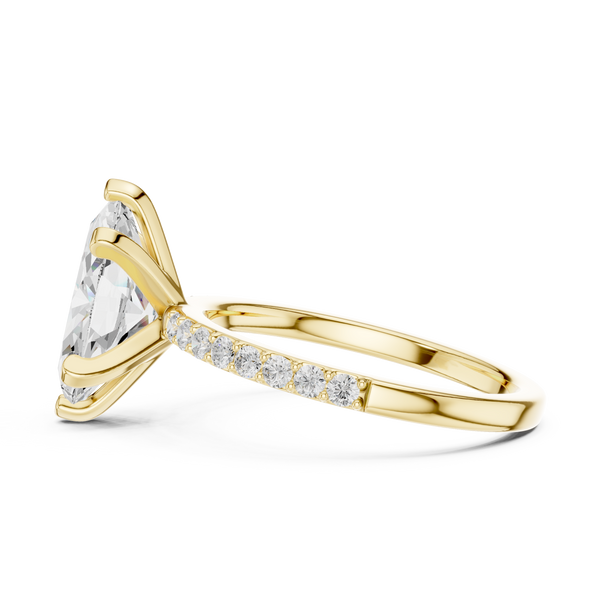Crystal Serenity Lab Grown Diamond Ring