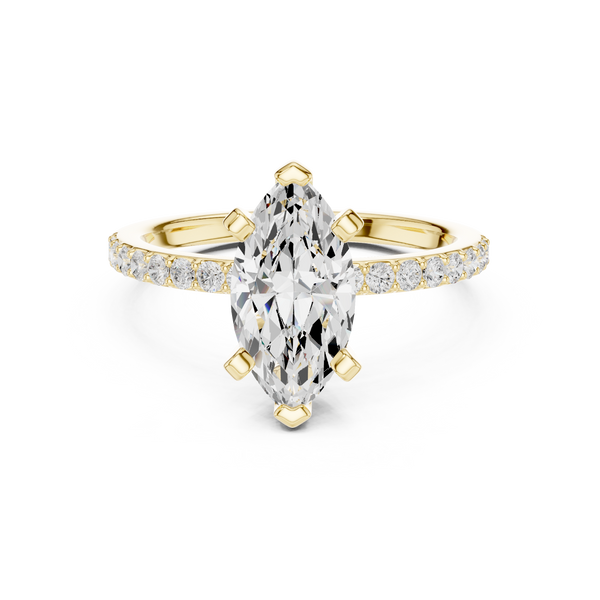 Crystal Serenity Lab Grown Diamond Ring