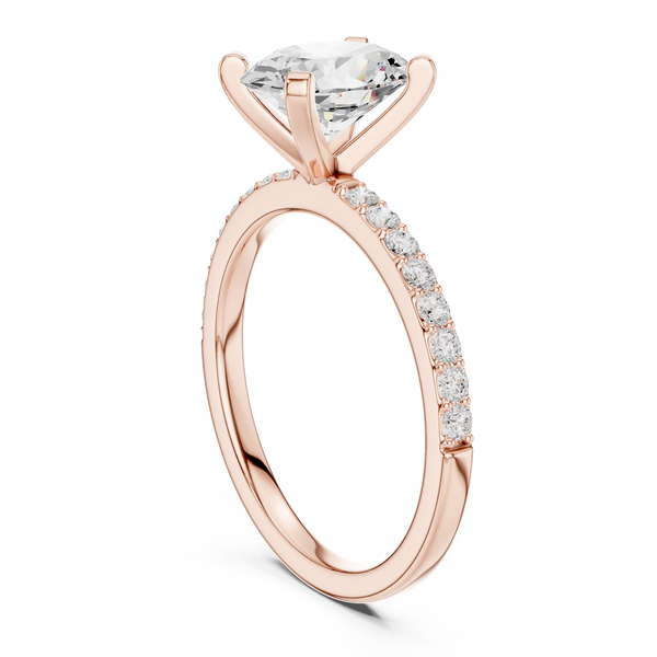 Golden Aura Lab Grown Diamond Ring