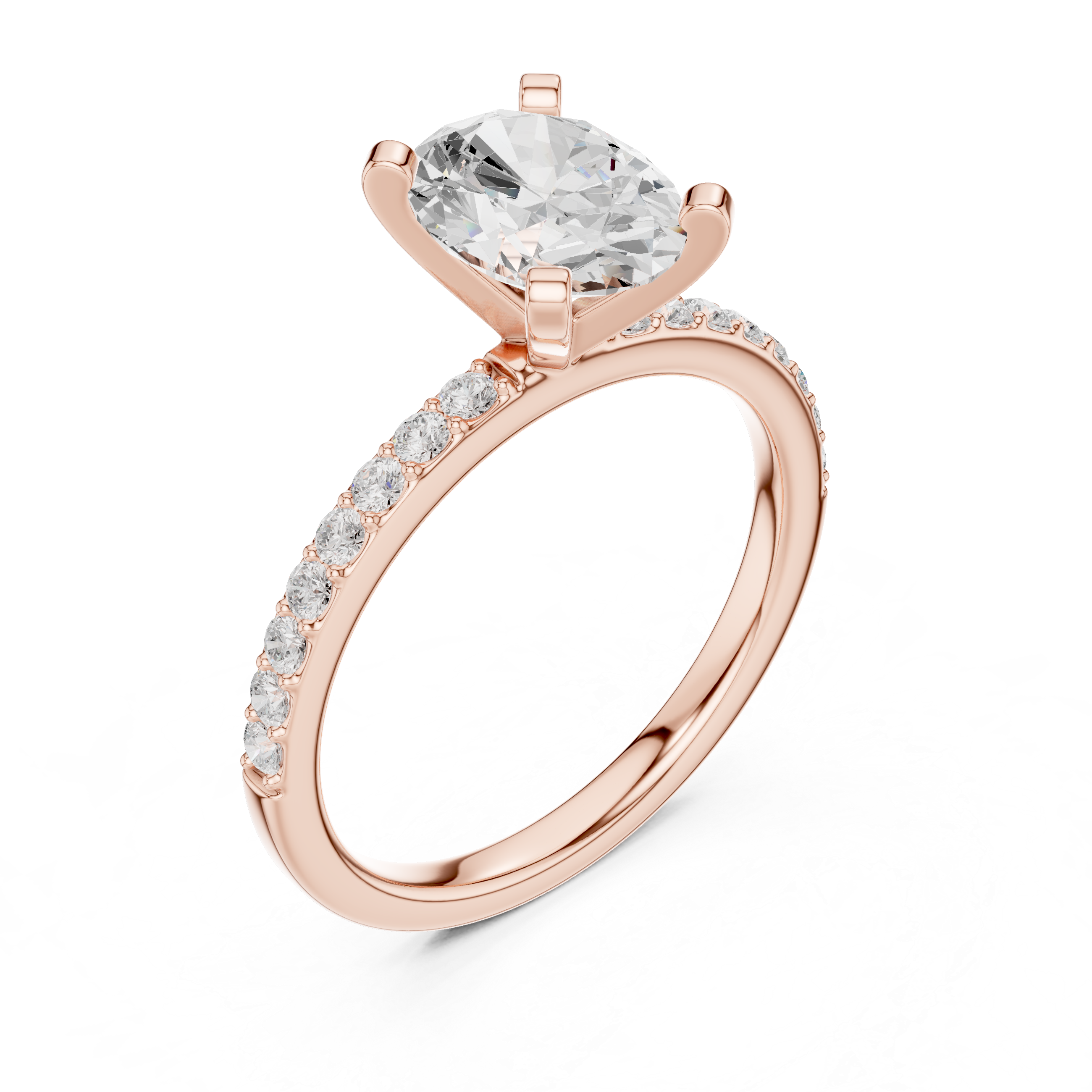 Golden Aura Lab Grown Diamond Ring