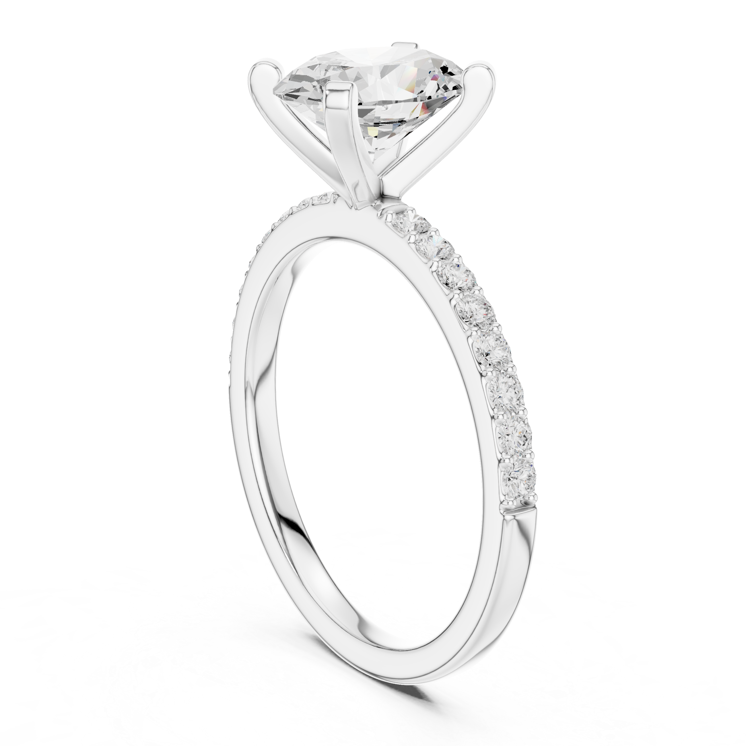 Golden Aura Lab Grown Diamond Ring