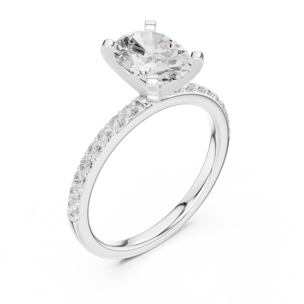 Golden Aura Lab Grown Diamond Ring