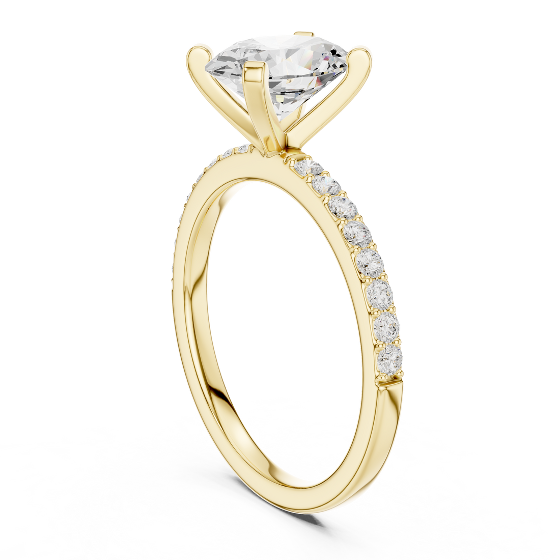 Golden Aura Lab Grown Diamond Ring