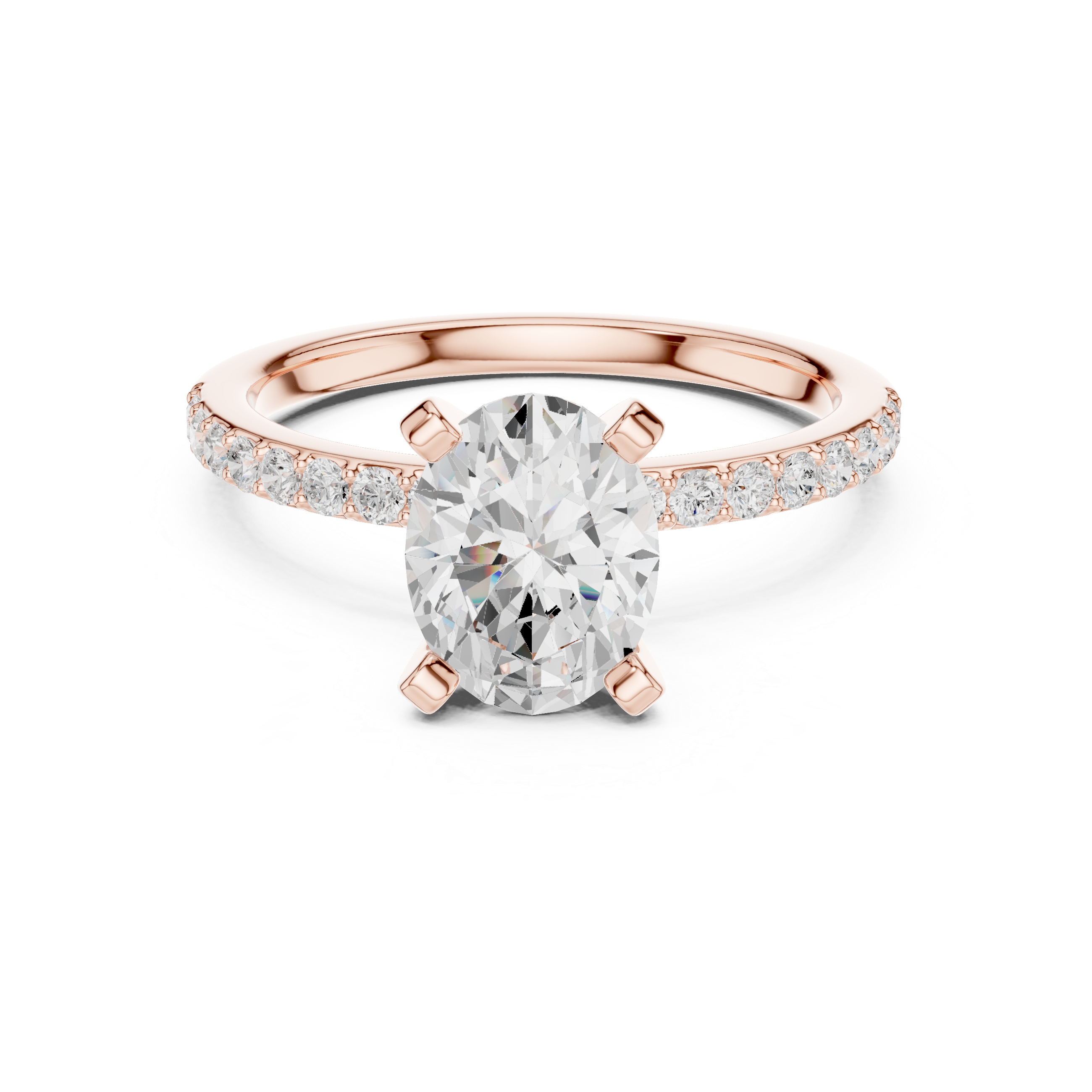 Golden Aura Lab Grown Diamond Ring