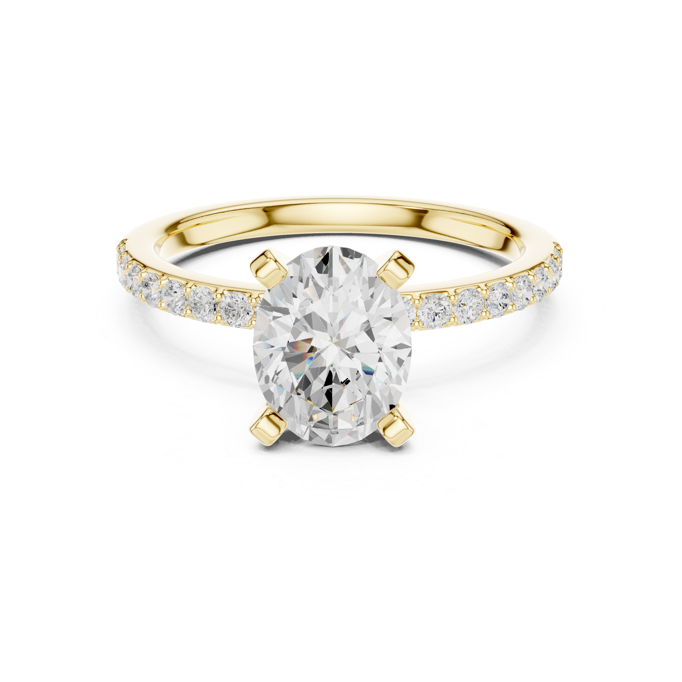 Golden Aura Lab Grown Diamond Ring