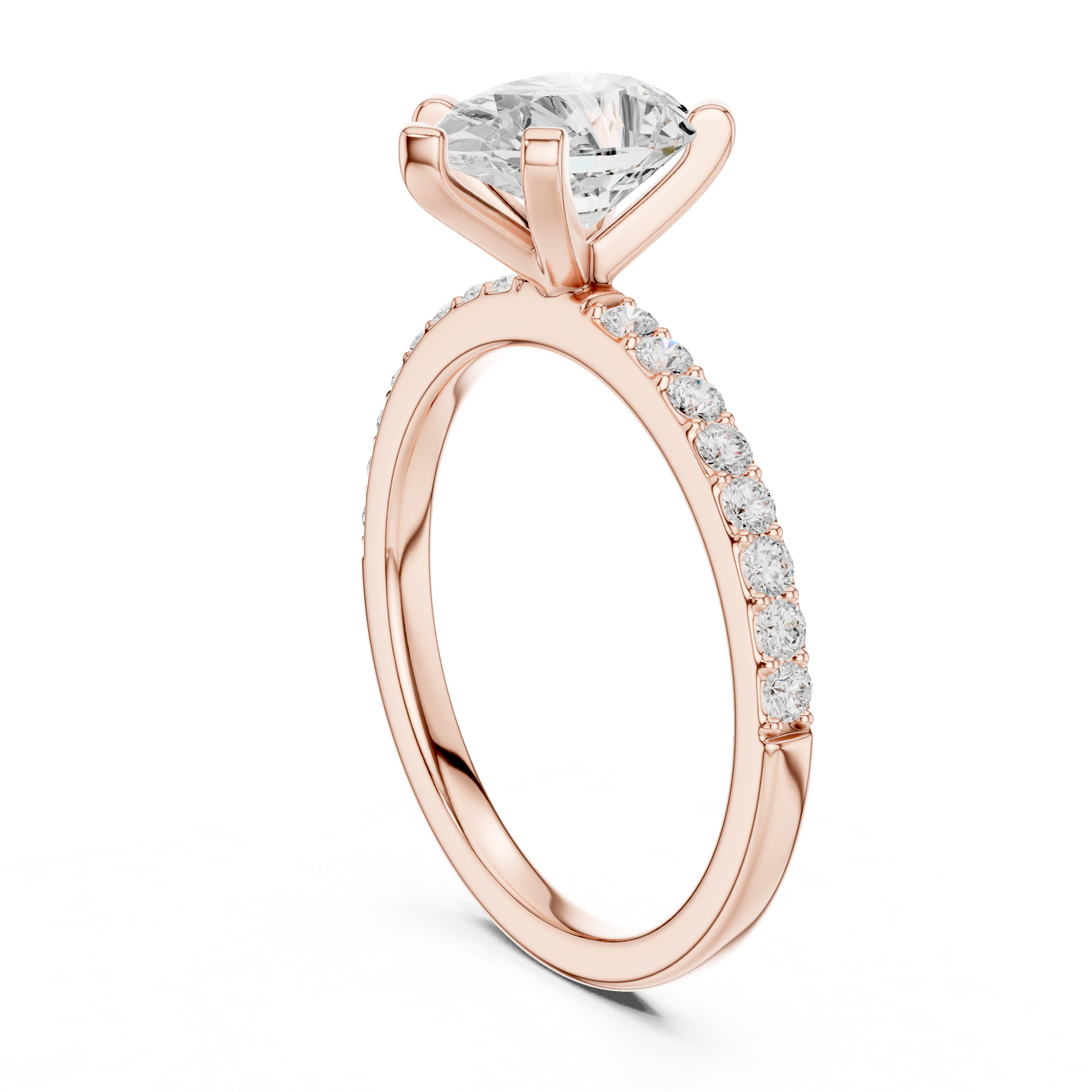 Luminous Charm Lab Grown Diamond Ring