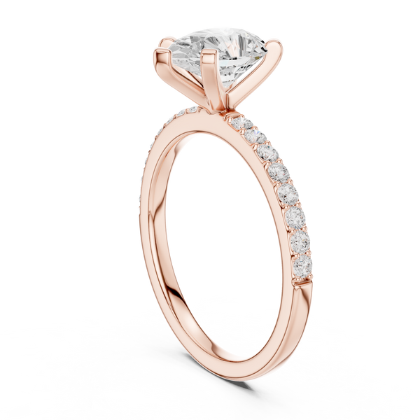 Luminous Charm Lab Grown Diamond Ring