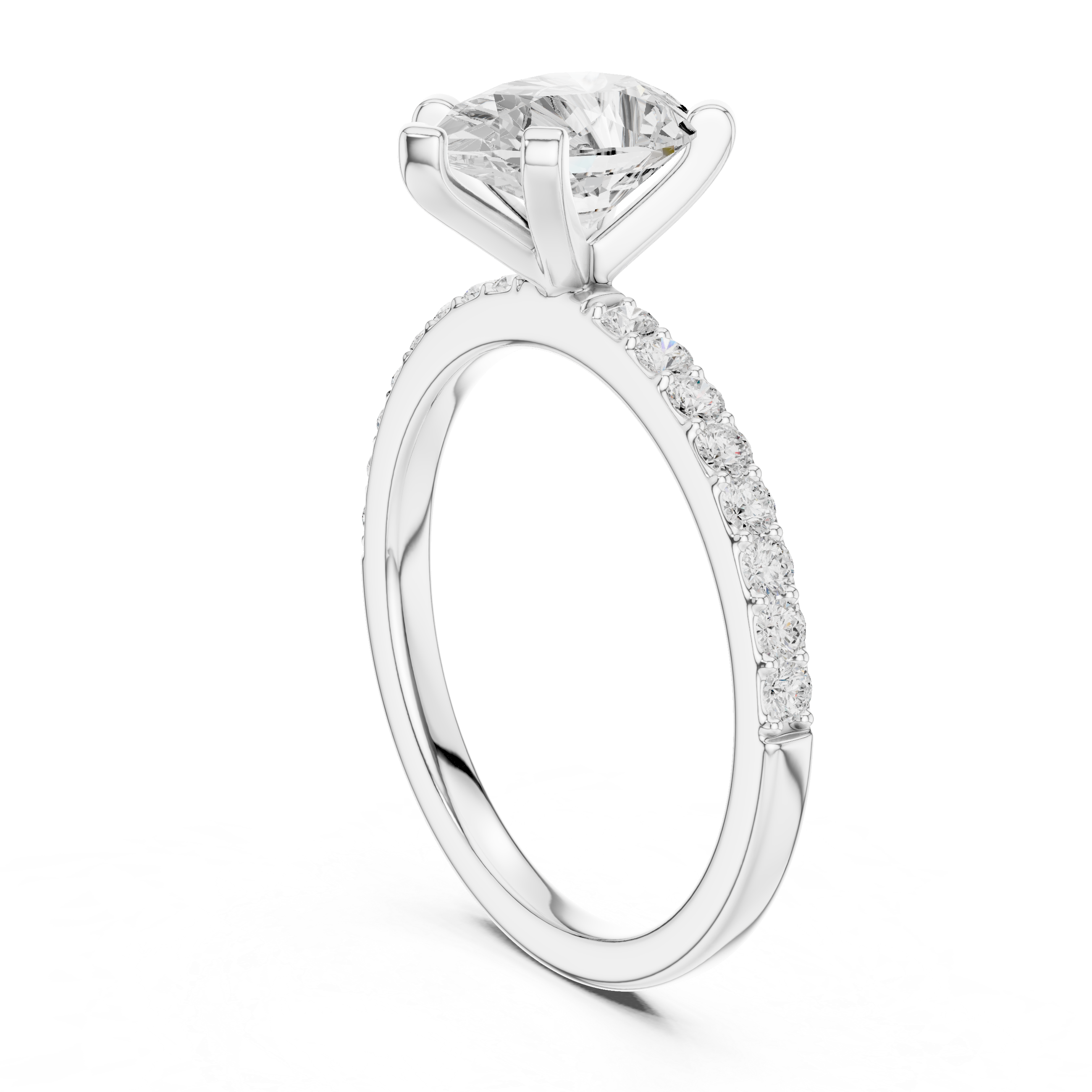 Luminous Charm Lab Grown Diamond Ring