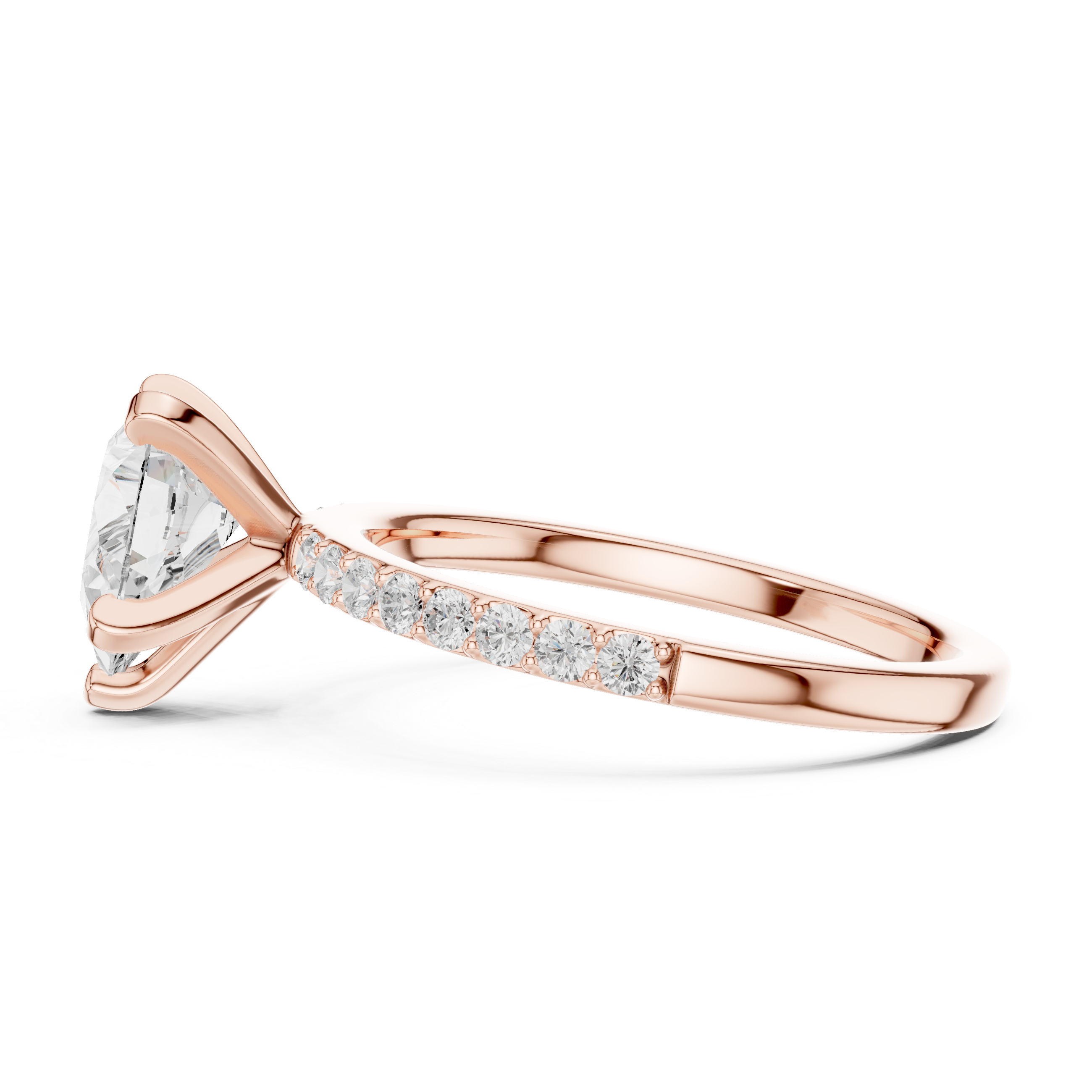 Luminous Charm Lab Grown Diamond Ring