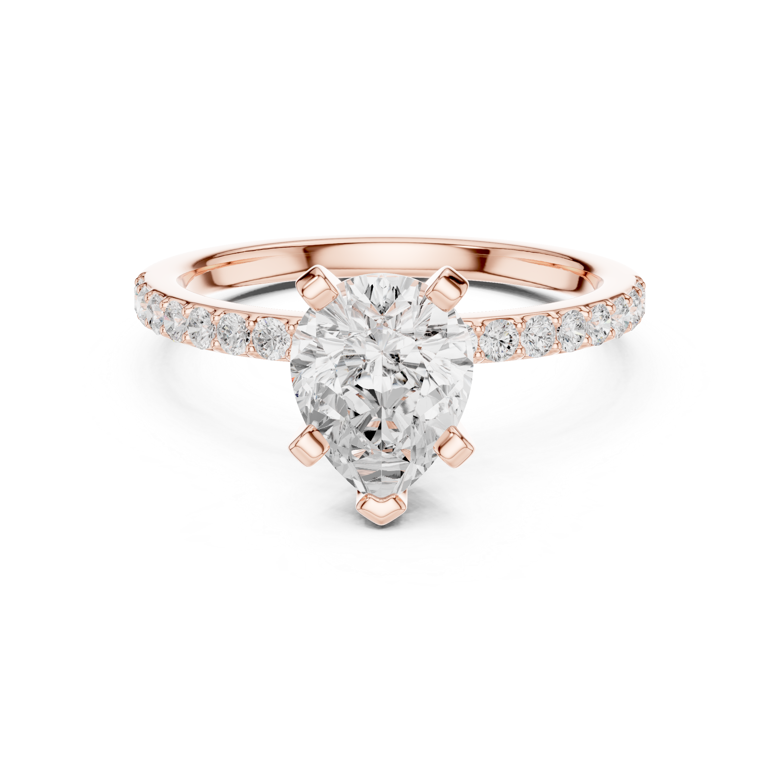Luminous Charm Lab Grown Diamond Ring