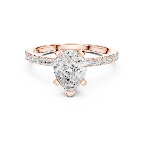 Luminous Charm Lab Grown Diamond Ring