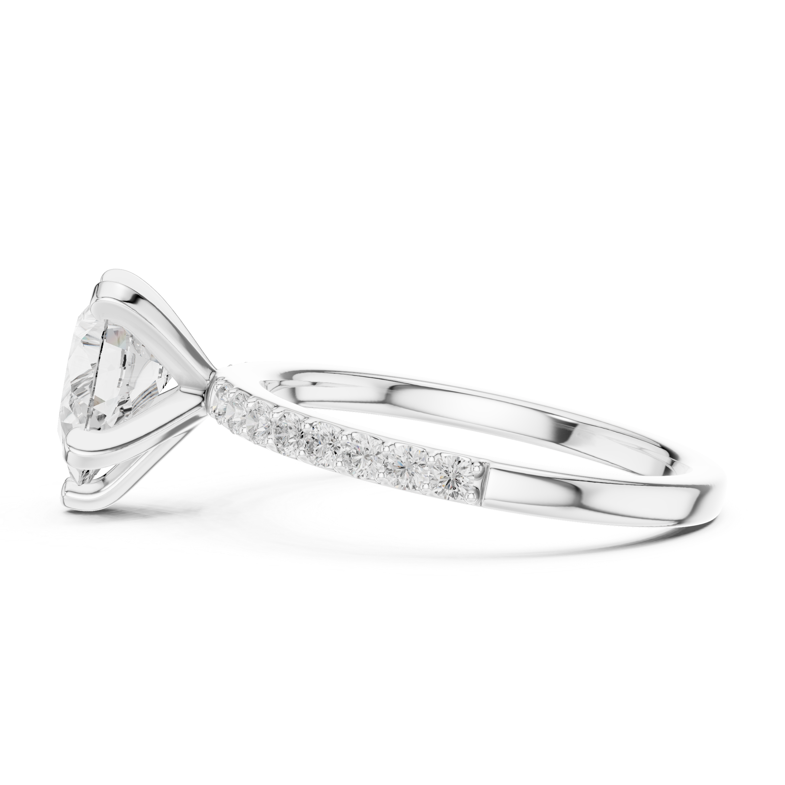 Luminous Charm Lab Grown Diamond Ring