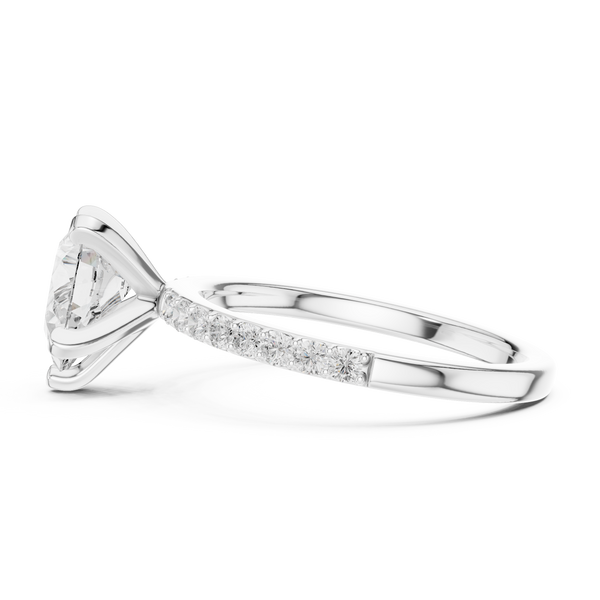 Luminous Charm Lab Grown Diamond Ring