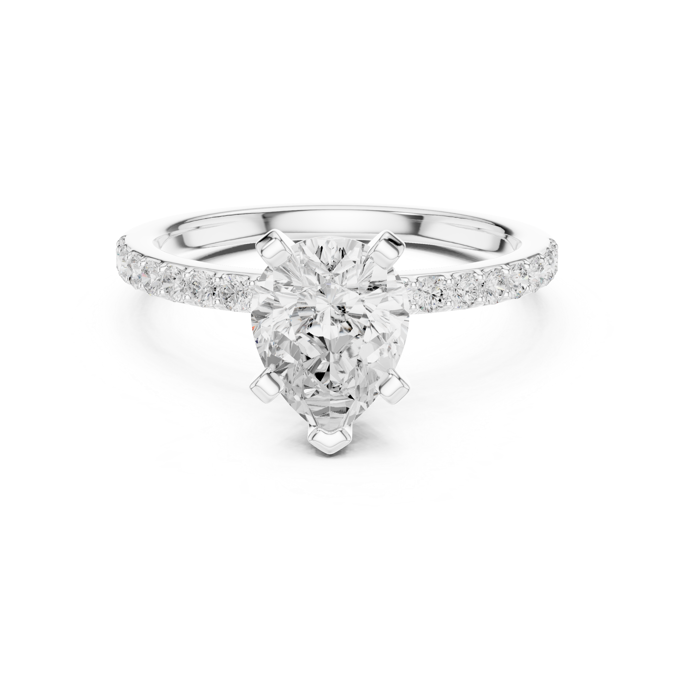 Luminous Charm Lab Grown Diamond Ring