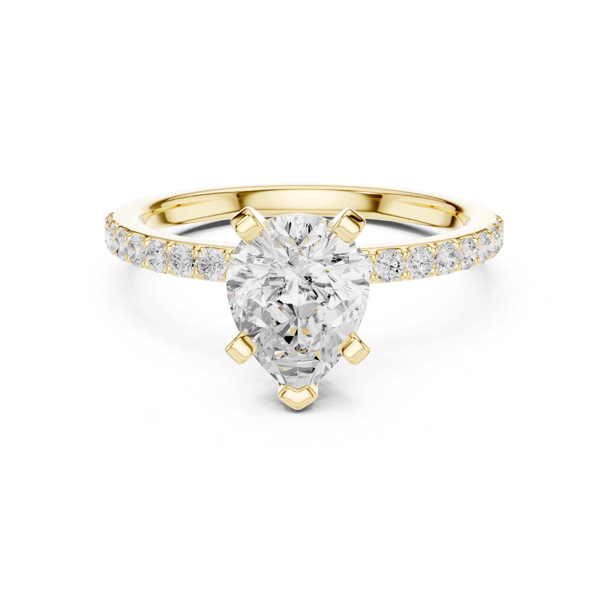 Luminous Charm Lab Grown Diamond Ring
