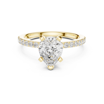 Luminous Charm Lab Grown Diamond Ring
