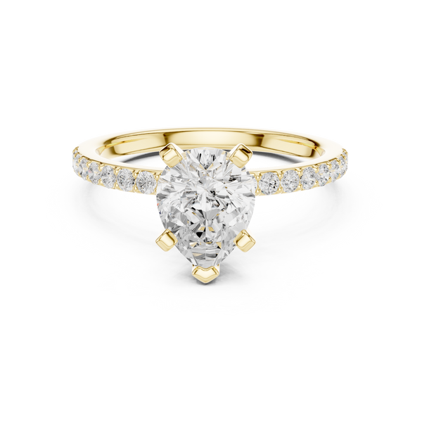 Luminous Charm Lab Grown Diamond Ring