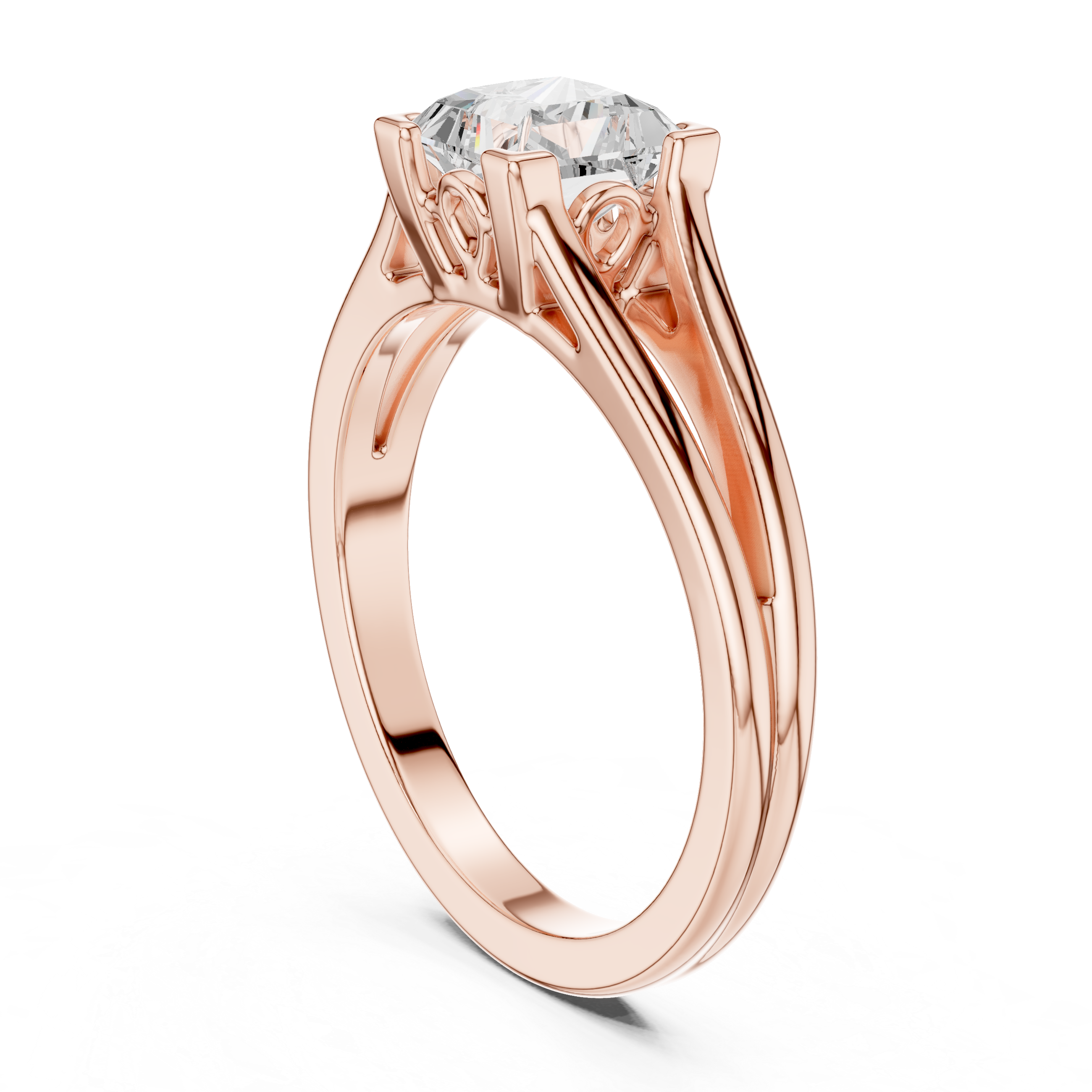 Majestic Bloom Lab Grown Diamond Ring