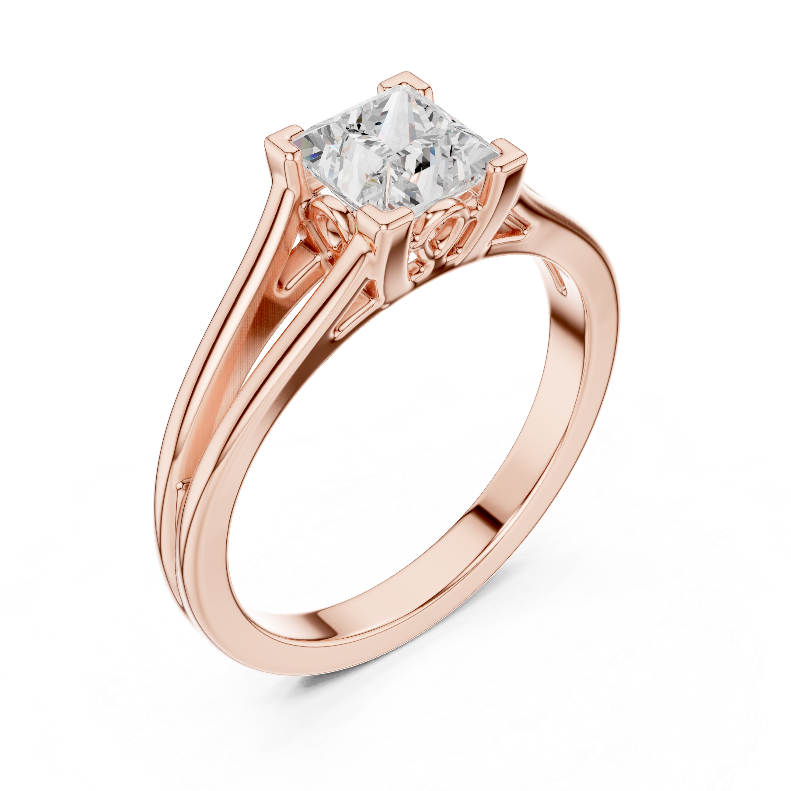 Majestic Bloom Lab Grown Diamond Ring