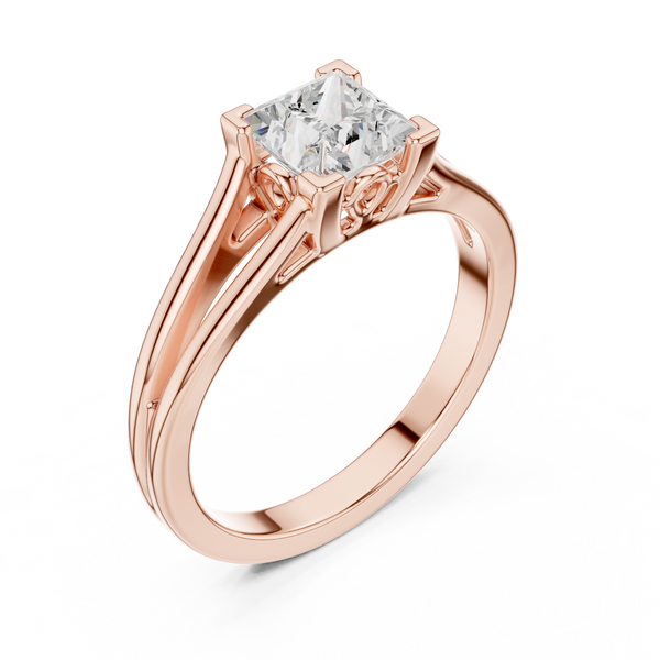 Majestic Bloom Lab Grown Diamond Ring