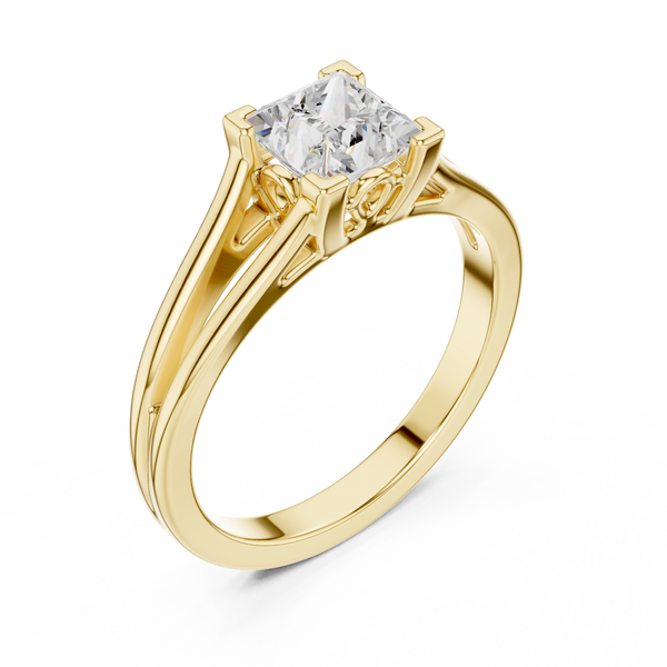 Majestic Bloom Lab Grown Diamond Ring