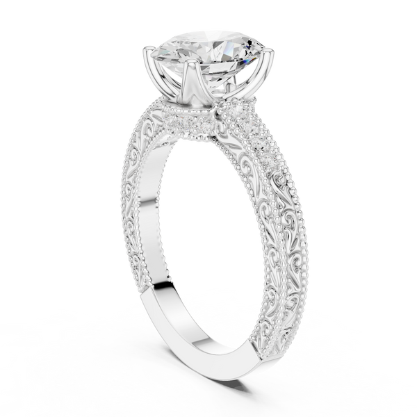 Elegant Aura Lab Grown Diamond Ring