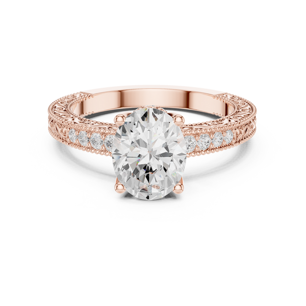 Elegant Aura Lab Grown Diamond Ring