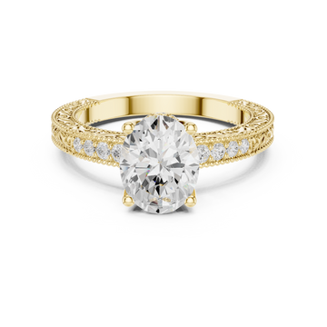 Elegant Aura Lab Grown Diamond Ring