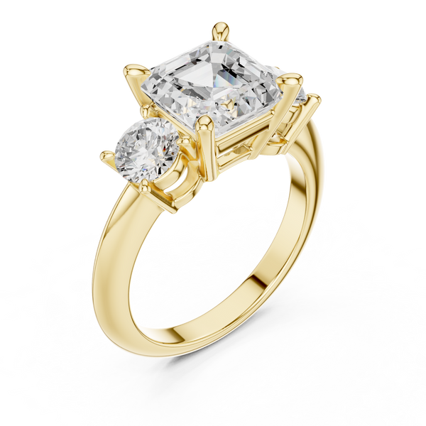 Celestial Bloom Lab Grown Diamond Ring