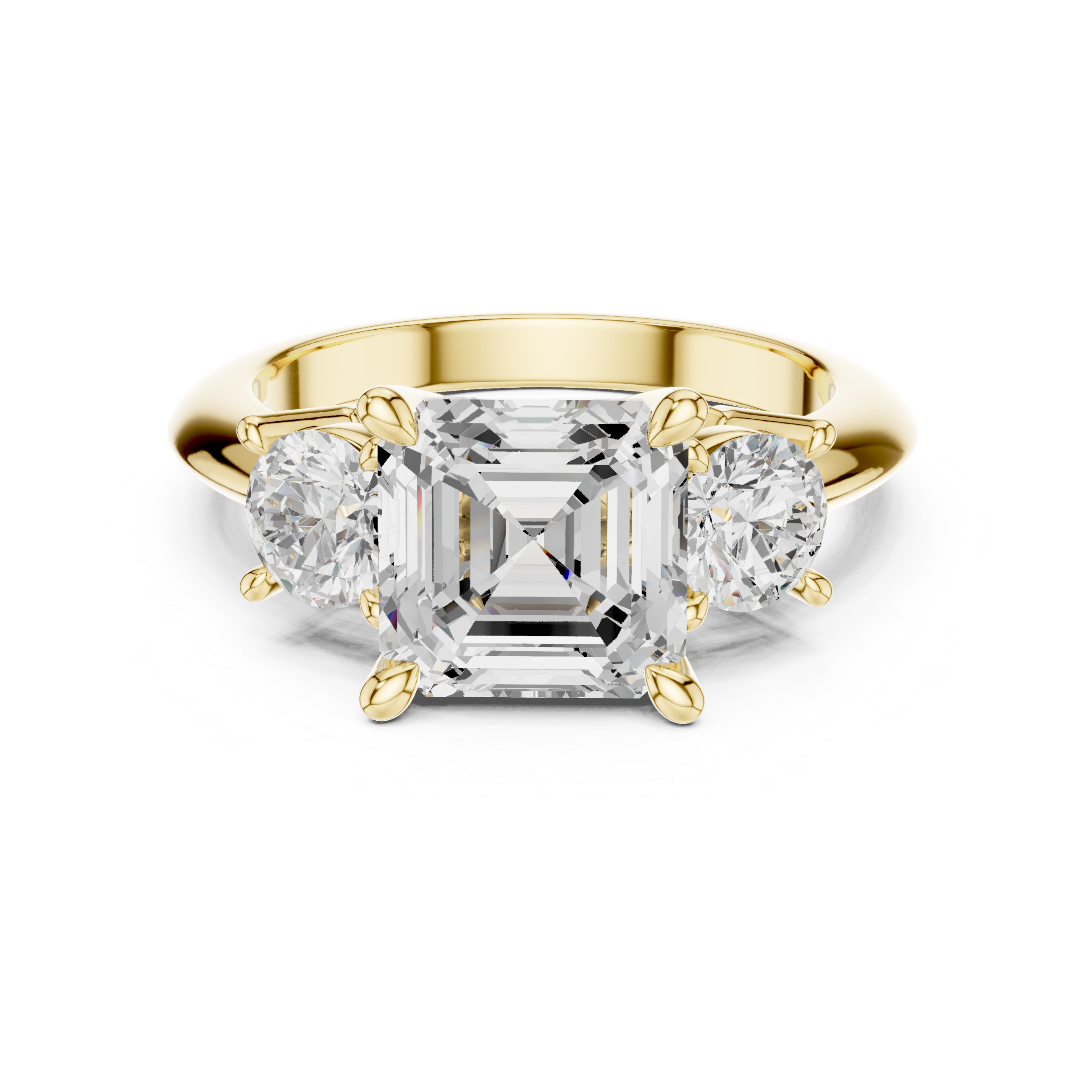 Celestial Bloom Lab Grown Diamond Ring