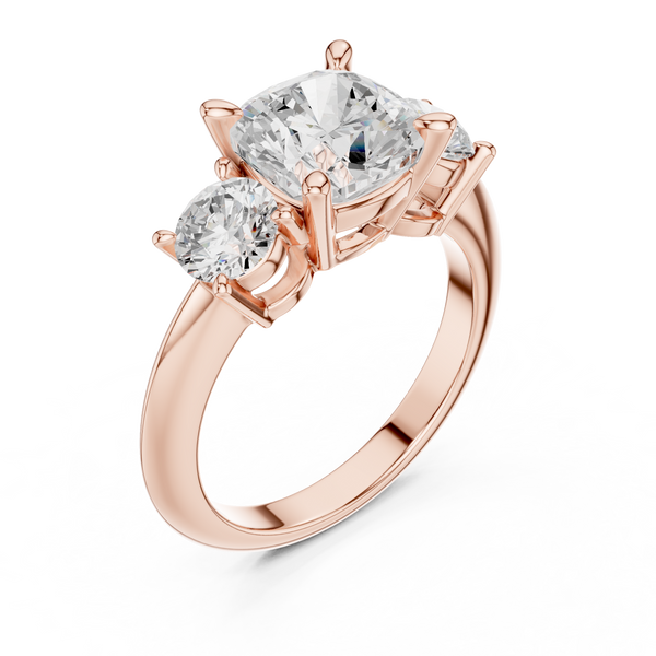 Gentle Charm Lab Grown Diamond Ring