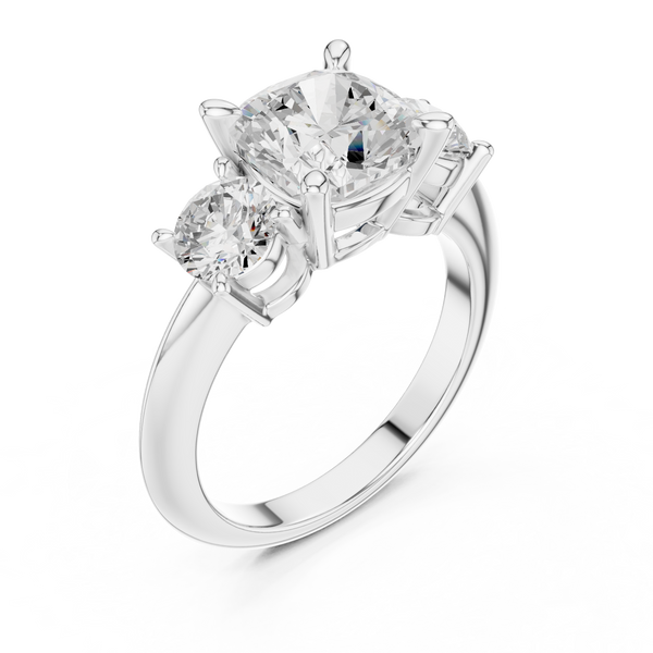 Gentle Charm Lab Grown Diamond Ring