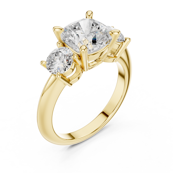 Gentle Charm Lab Grown Diamond Ring