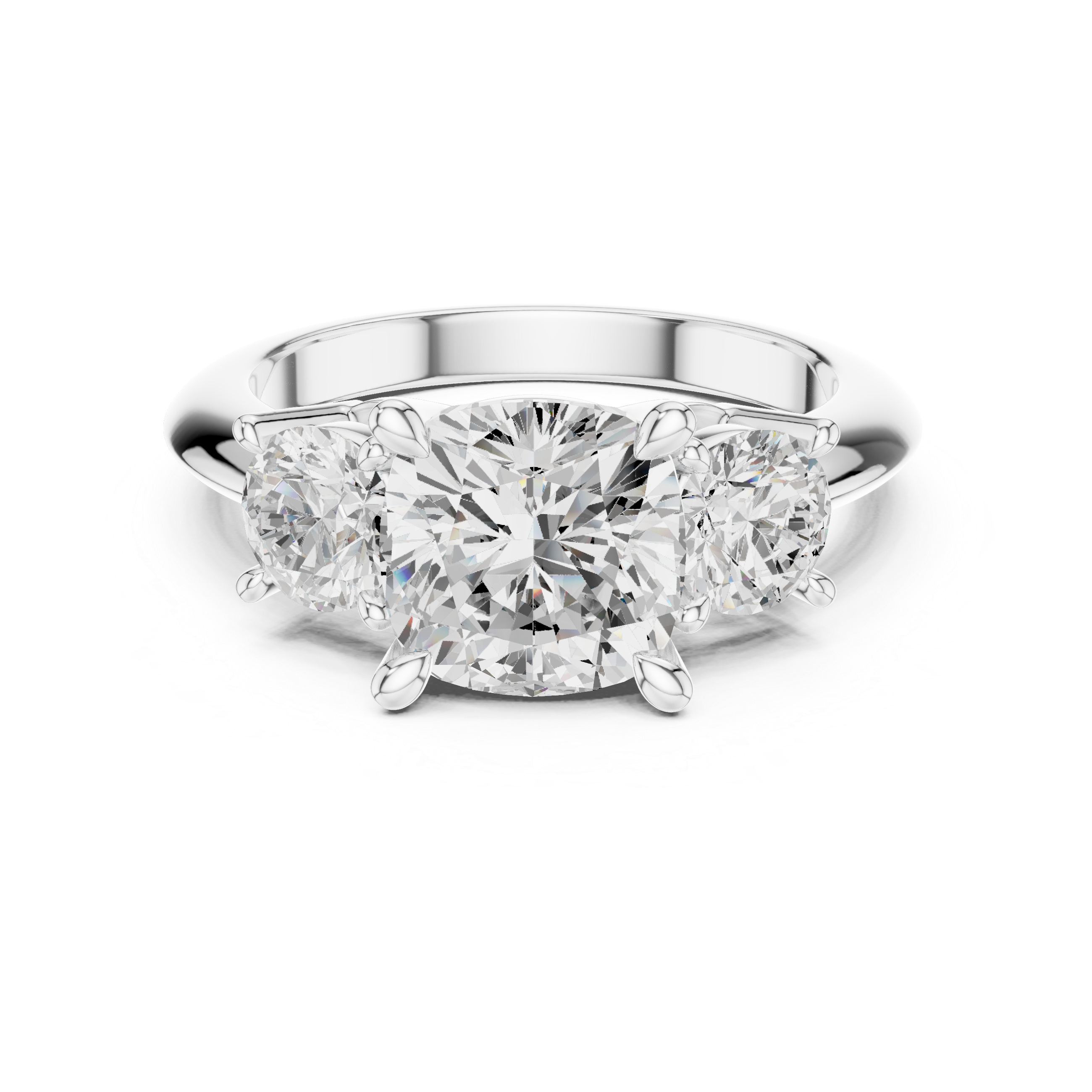 Gentle Charm Lab Grown Diamond Ring