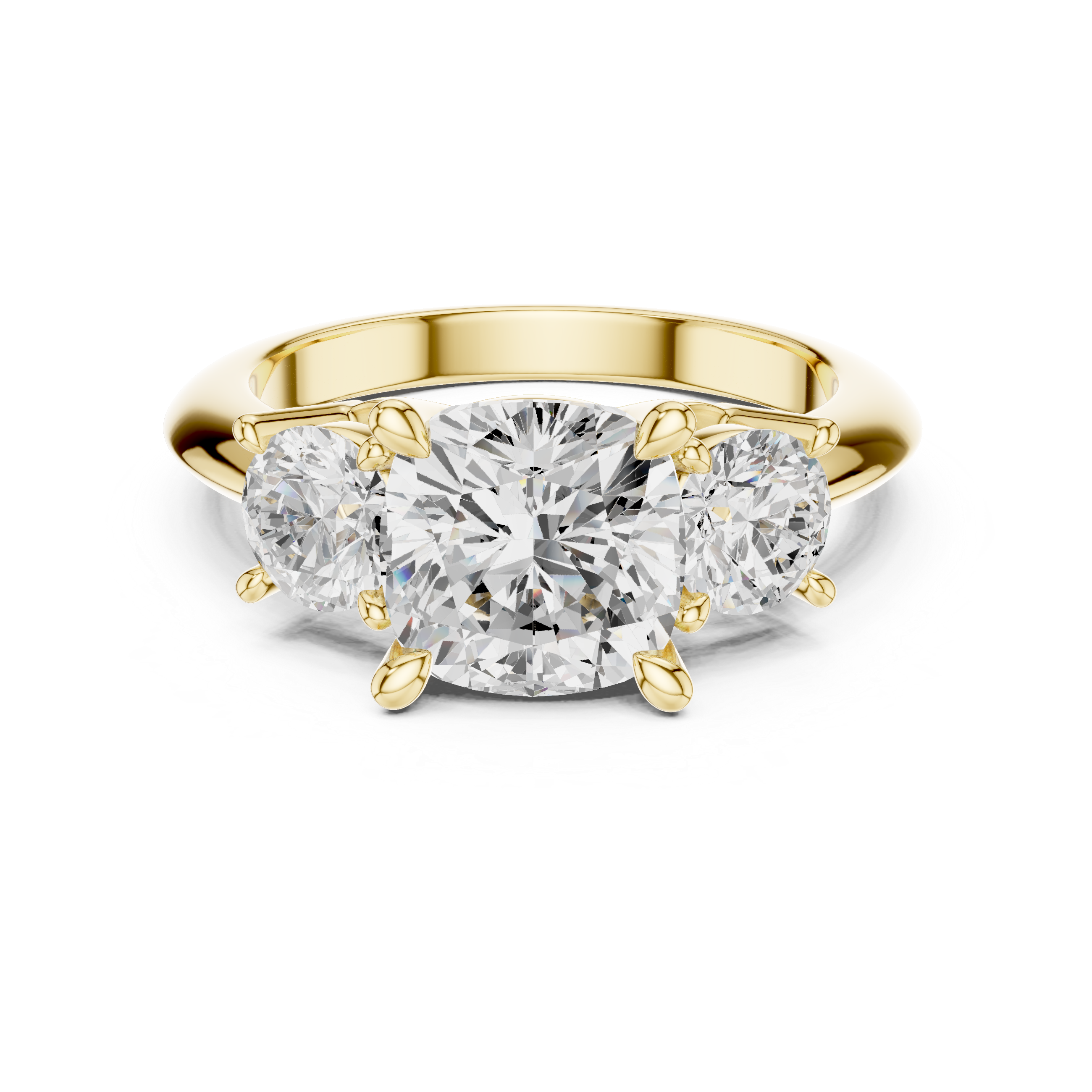 Gentle Charm Lab Grown Diamond Ring