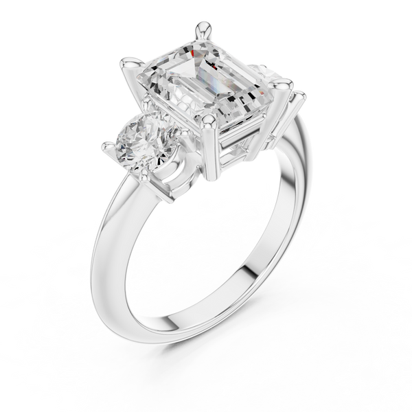 Sparkling Grace Lab Grown Diamond Ring