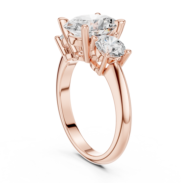 Radiant Serenity Lab Grown Diamond Ring