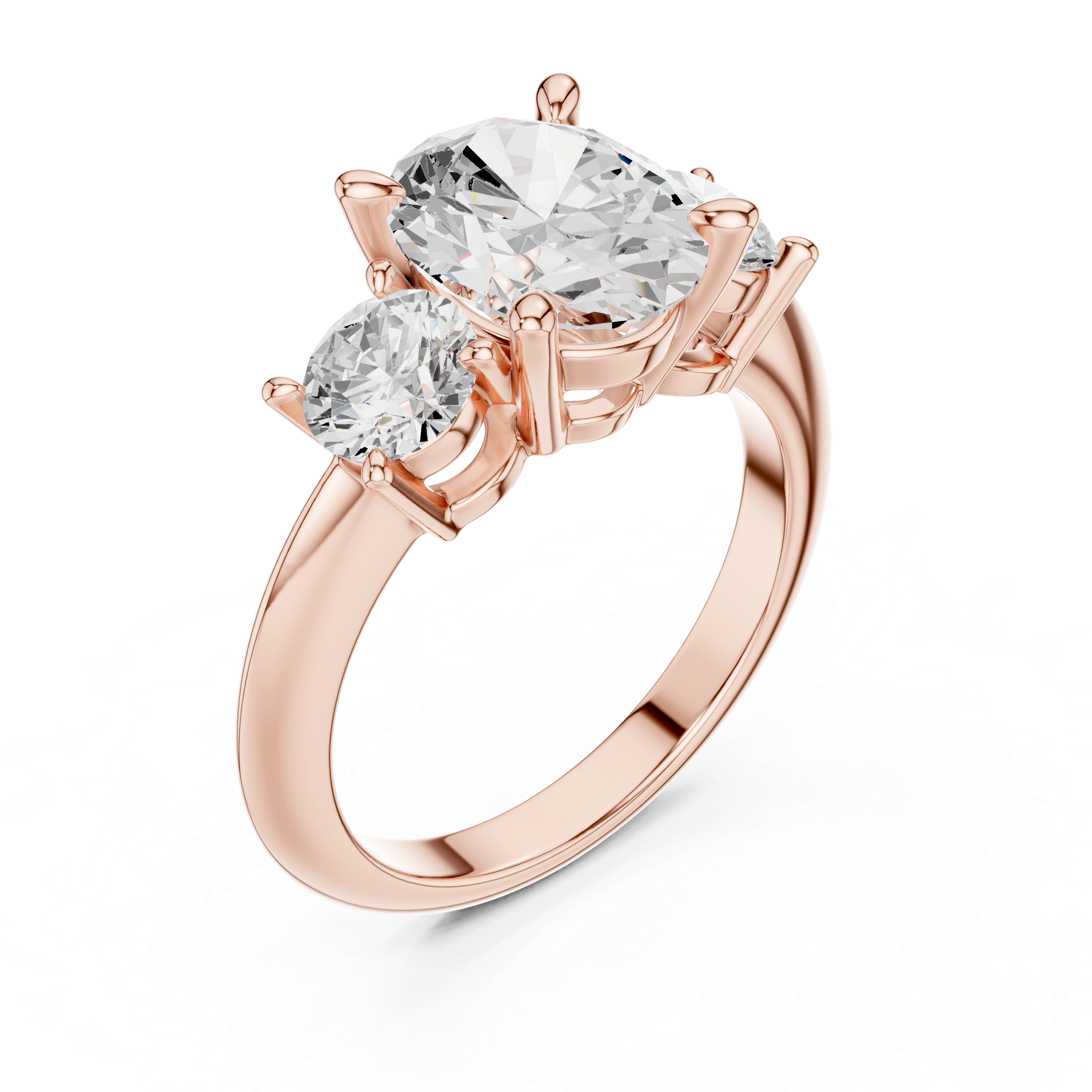 Radiant Serenity Lab Grown Diamond Ring