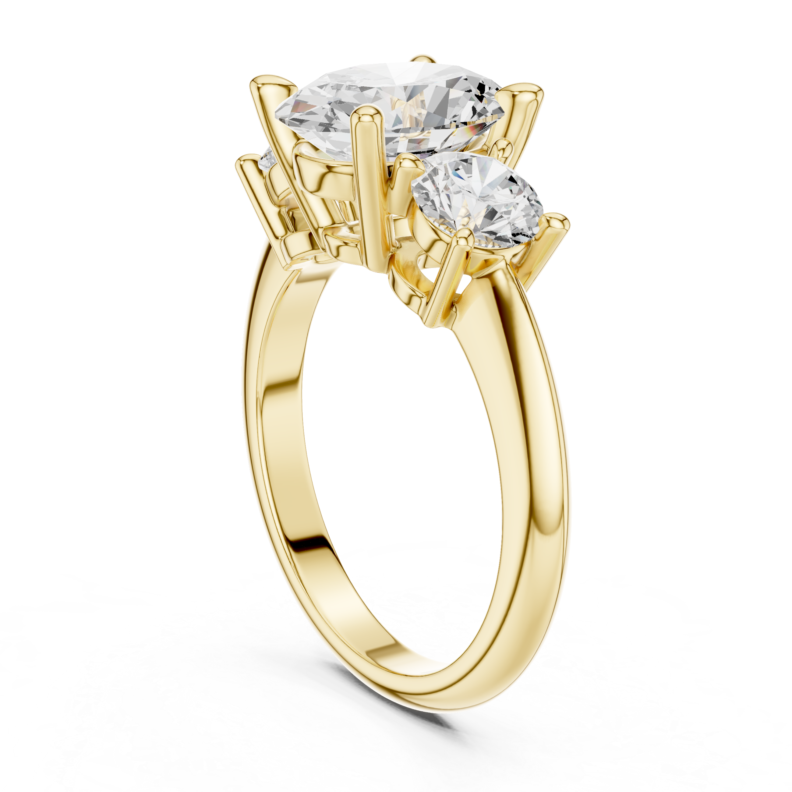 Radiant Serenity Lab Grown Diamond Ring