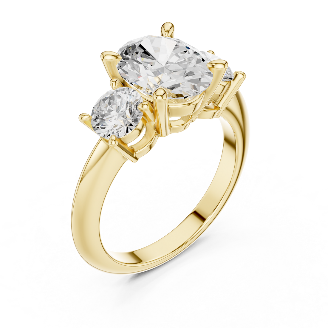 Radiant Serenity Lab Grown Diamond Ring