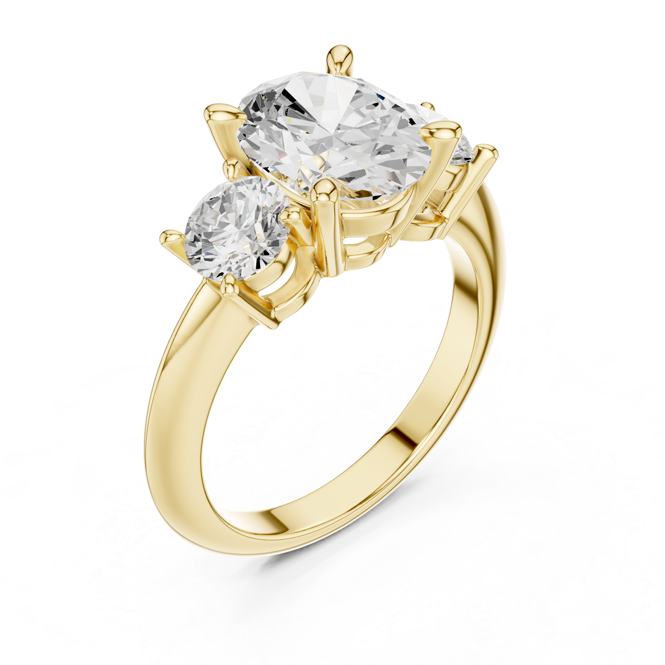 Radiant Serenity Lab Grown Diamond Ring
