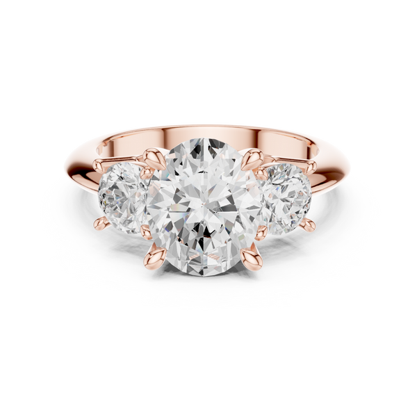 Radiant Serenity Lab Grown Diamond Ring