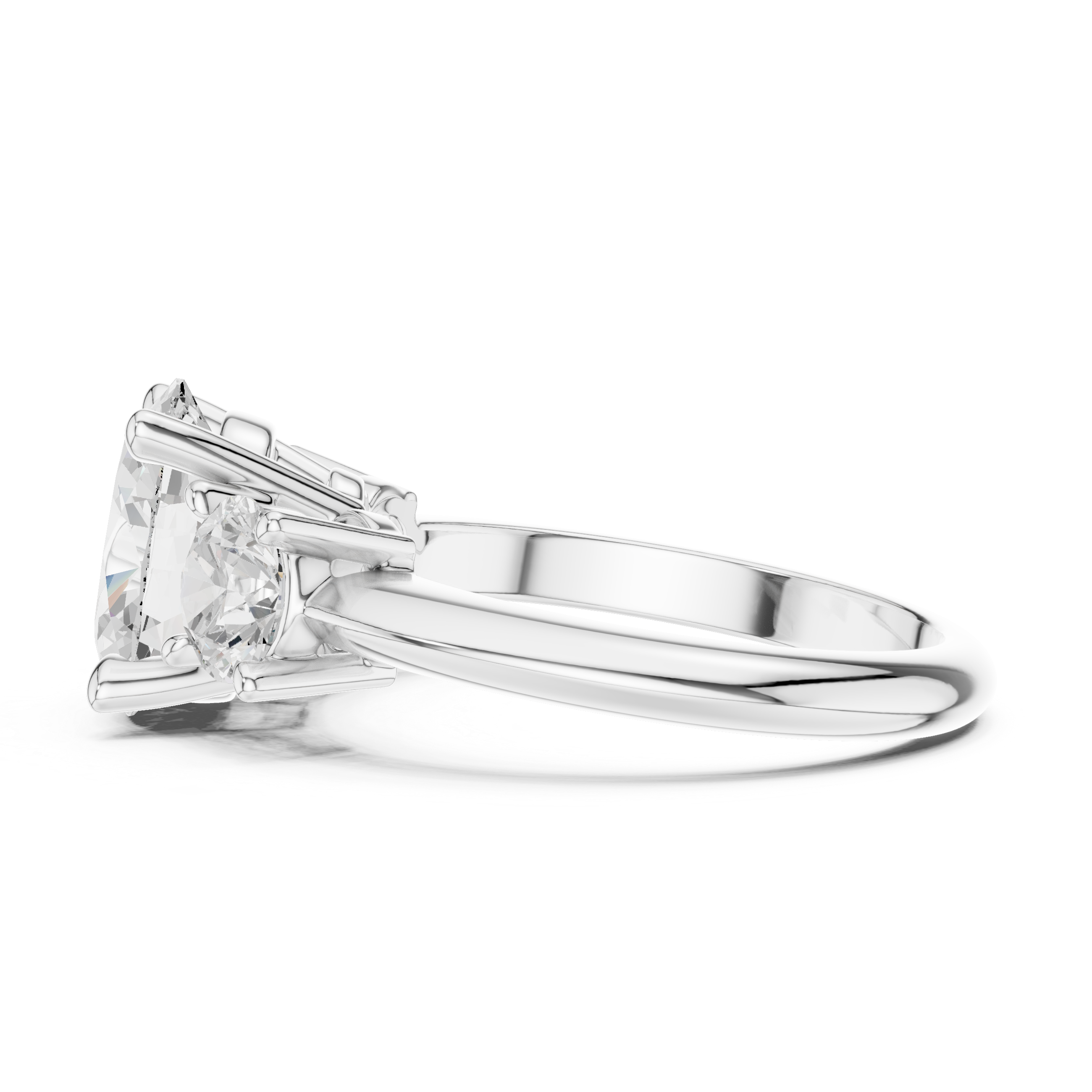 Radiant Serenity Lab Grown Diamond Ring