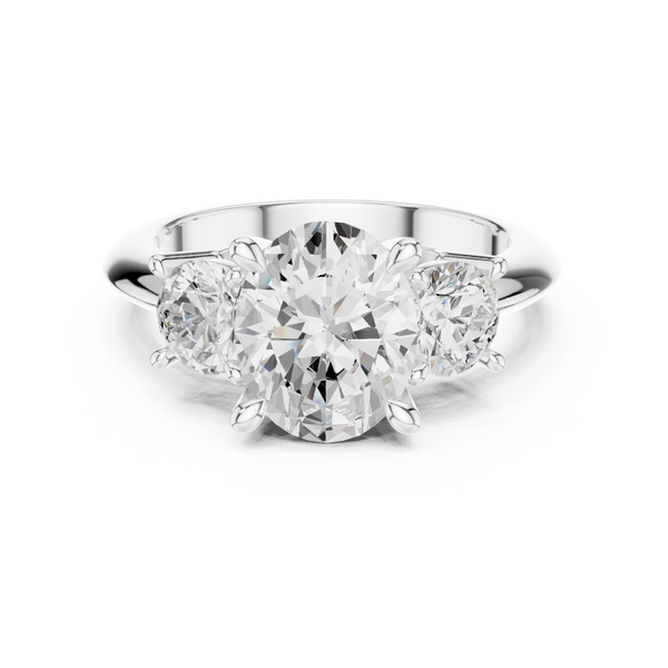 Radiant Serenity Lab Grown Diamond Ring