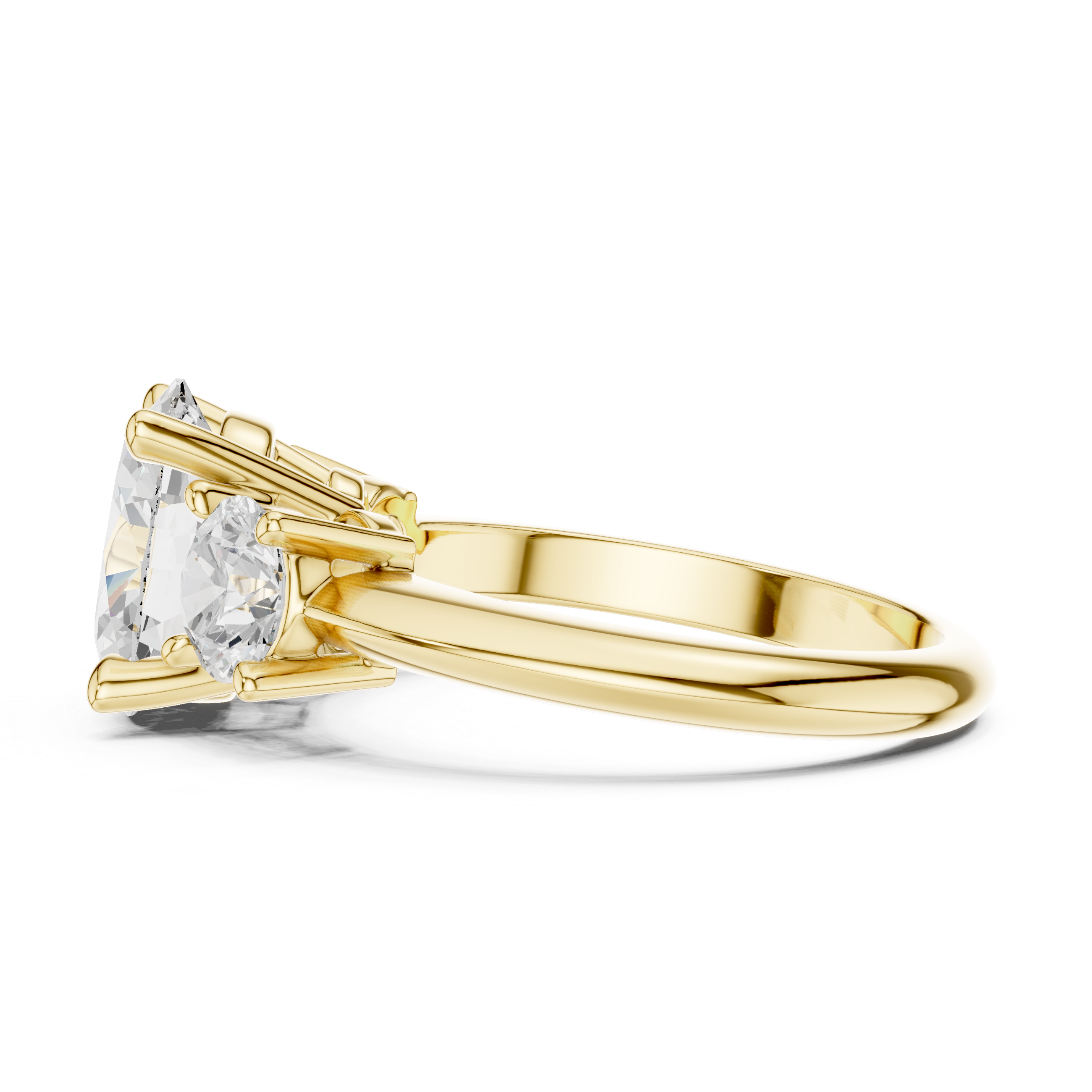 Radiant Serenity Lab Grown Diamond Ring