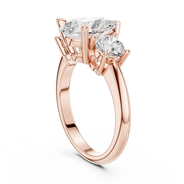 Gentle Charm Lab Grown Diamond Ring