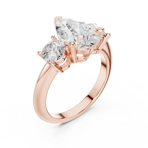 Gentle Charm Lab Grown Diamond Ring
